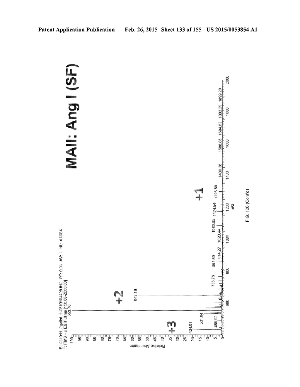 SYSTEMS AND METHODS EXTENDING THE LASERSPRAY IONIZATION MASS SPECTROMETRY     CONCEPT FROM ATMOSPHERIC PRESSURE TO VACUUM - diagram, schematic, and image 134