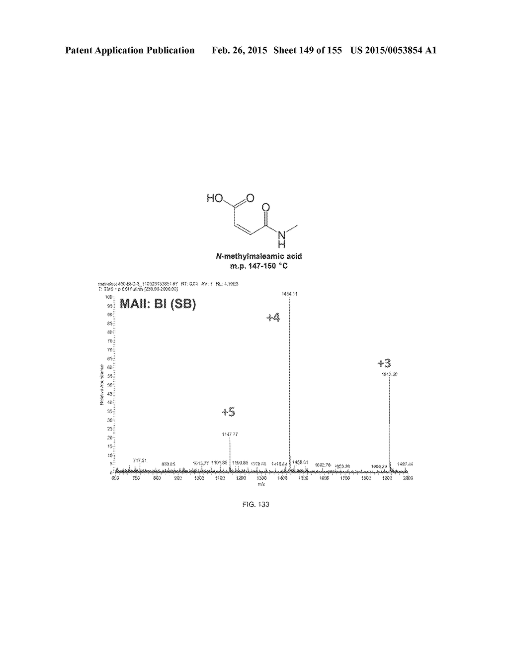 SYSTEMS AND METHODS EXTENDING THE LASERSPRAY IONIZATION MASS SPECTROMETRY     CONCEPT FROM ATMOSPHERIC PRESSURE TO VACUUM - diagram, schematic, and image 150