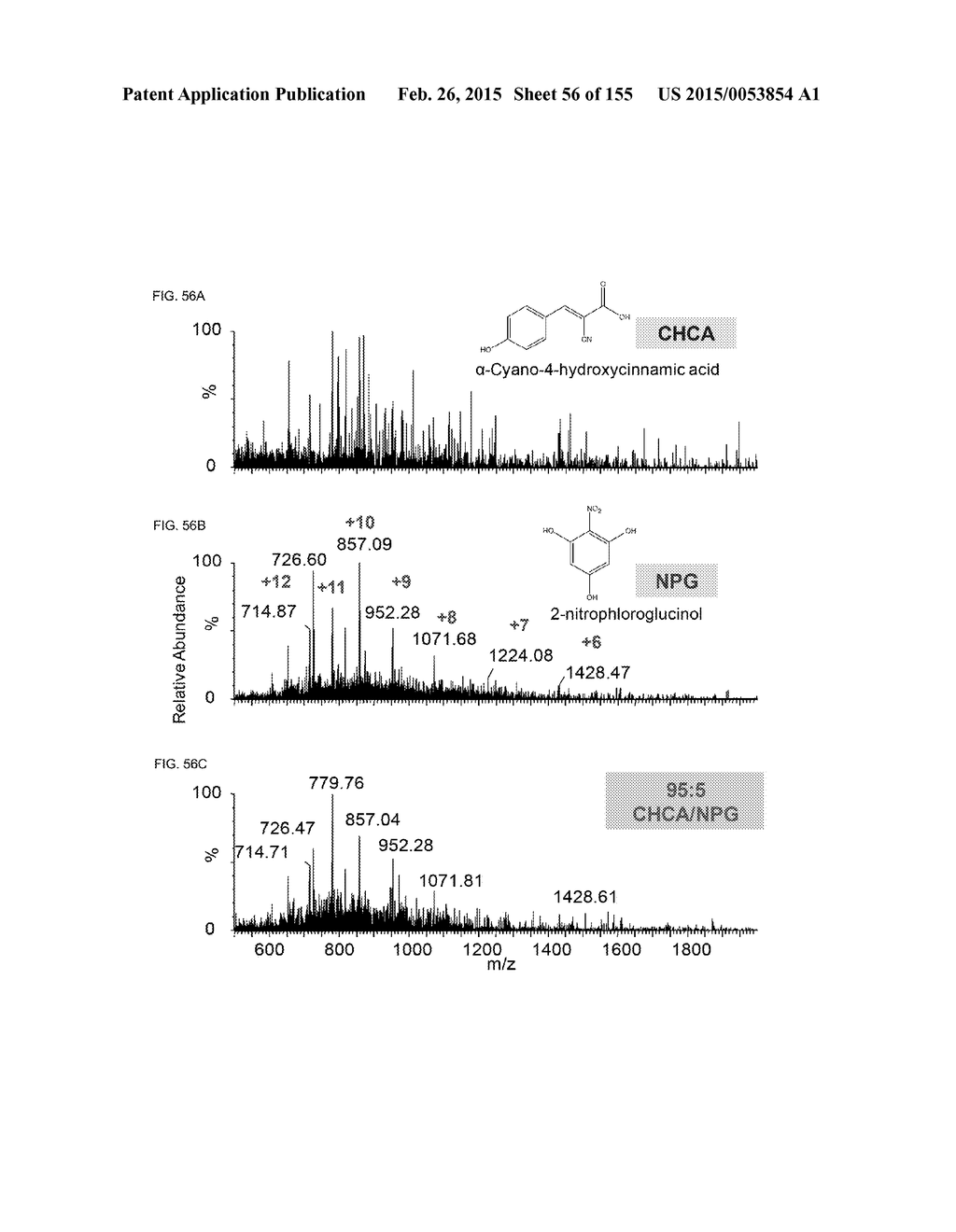 SYSTEMS AND METHODS EXTENDING THE LASERSPRAY IONIZATION MASS SPECTROMETRY     CONCEPT FROM ATMOSPHERIC PRESSURE TO VACUUM - diagram, schematic, and image 57