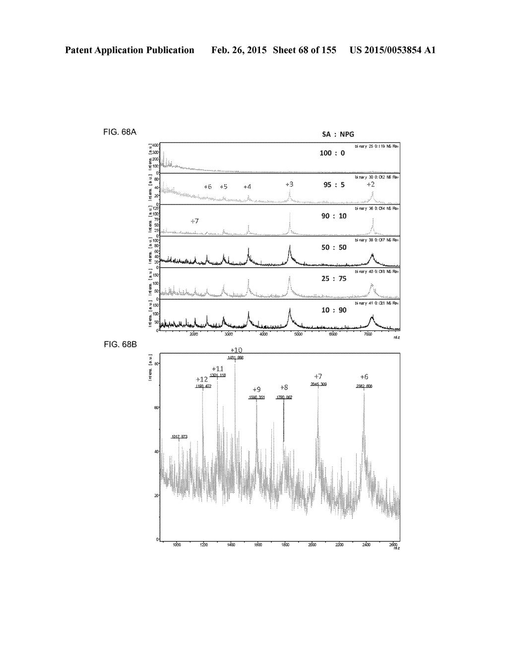 SYSTEMS AND METHODS EXTENDING THE LASERSPRAY IONIZATION MASS SPECTROMETRY     CONCEPT FROM ATMOSPHERIC PRESSURE TO VACUUM - diagram, schematic, and image 69