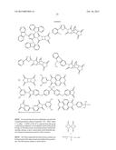 Charge-transporting Molecular Glass Mixtures, Luminescent Molecular Glass     Mixtures, or Combinations Thereof for Organic Light Emitting Diodes and     other Organic Electronics and Photonics Applications diagram and image