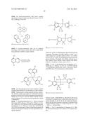 Charge-transporting Molecular Glass Mixtures, Luminescent Molecular Glass     Mixtures, or Combinations Thereof for Organic Light Emitting Diodes and     other Organic Electronics and Photonics Applications diagram and image