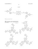 Charge-transporting Molecular Glass Mixtures, Luminescent Molecular Glass     Mixtures, or Combinations Thereof for Organic Light Emitting Diodes and     other Organic Electronics and Photonics Applications diagram and image