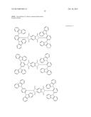 Charge-transporting Molecular Glass Mixtures, Luminescent Molecular Glass     Mixtures, or Combinations Thereof for Organic Light Emitting Diodes and     other Organic Electronics and Photonics Applications diagram and image