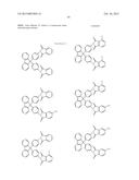 Charge-transporting Molecular Glass Mixtures, Luminescent Molecular Glass     Mixtures, or Combinations Thereof for Organic Light Emitting Diodes and     other Organic Electronics and Photonics Applications diagram and image