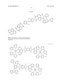 Charge-transporting Molecular Glass Mixtures, Luminescent Molecular Glass     Mixtures, or Combinations Thereof for Organic Light Emitting Diodes and     other Organic Electronics and Photonics Applications diagram and image