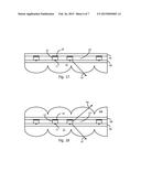 GEOMETRICAL LIGHT EXTRACTION STRUCTURES FOR PRINTED LEDS diagram and image