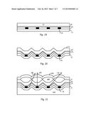 GEOMETRICAL LIGHT EXTRACTION STRUCTURES FOR PRINTED LEDS diagram and image