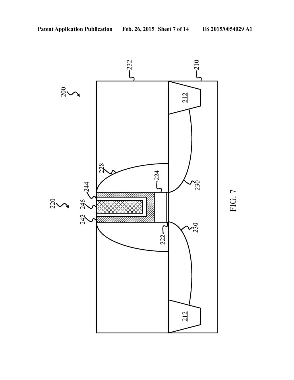 Metal Gate Stack Having TaAlCN Layer - diagram, schematic, and image 08