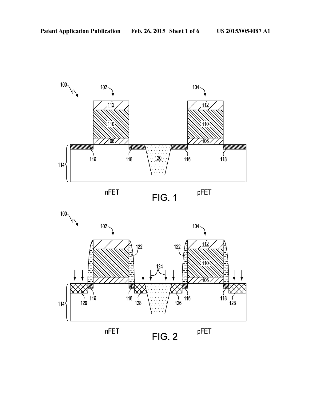 REPLACEMENT METAL GATE STRUCTURE FOR CMOS DEVICE - diagram, schematic, and image 02