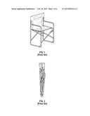 EASY FOLDING CROSS BRACE DESIGN diagram and image