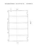 PLATE-SHAPED CASING MEMBER AND INJECTION MOLDING METHOD FOR THE SAME diagram and image