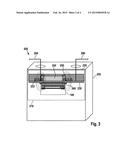 Sensor apparatus for a battery cell of an electrical energy store, battery     cell, method for producing said cell and method for transmitting sensor     data inside said cell diagram and image