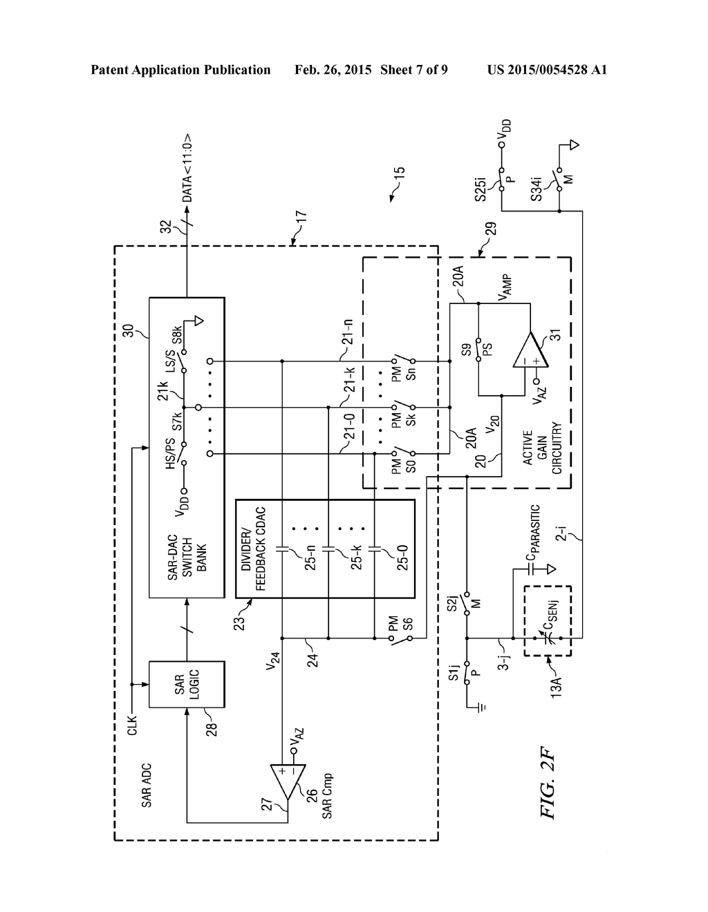 EMBEDDED SAR BASED ACTIVE GAIN CAPACITANCE MEASUREMENT SYSTEM AND METHOD - diagram, schematic, and image 08