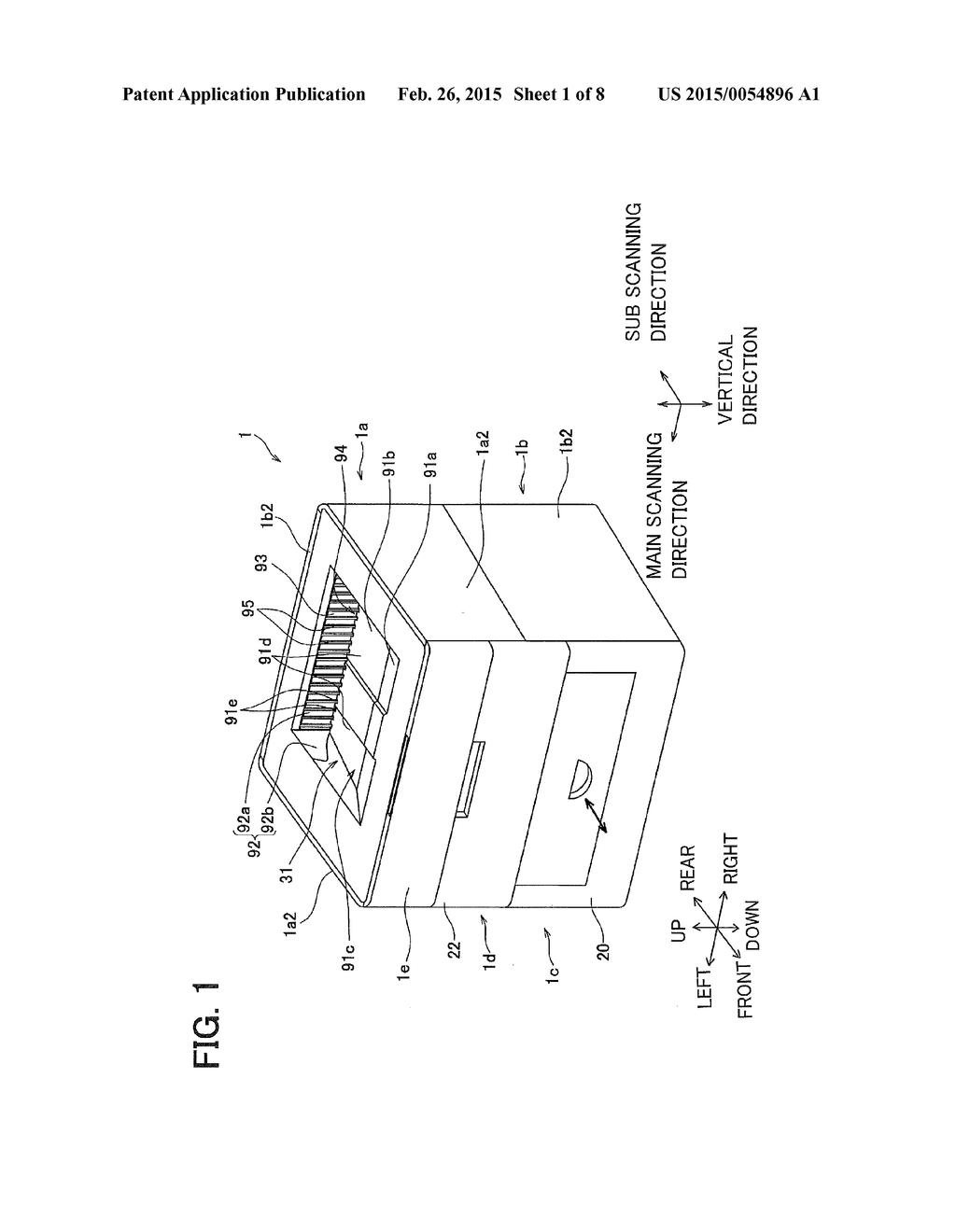 RECORDING APPARATUS WITH RECORDING-MEDIUM CONVEYING MECHANISM - diagram, schematic, and image 02