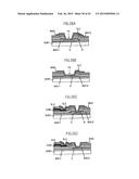 LIQUID CRYSTAL DISPLAY DEVICE COMPRISING FIRST AND SECOND ELECTRODES     WHEREIN THE SECOND ELECTRODE IS CONNECTED WITH A SOURCE ELECTRODE WITHOUT     PASSING THROUGH A FIRST INSULATING FILM diagram and image