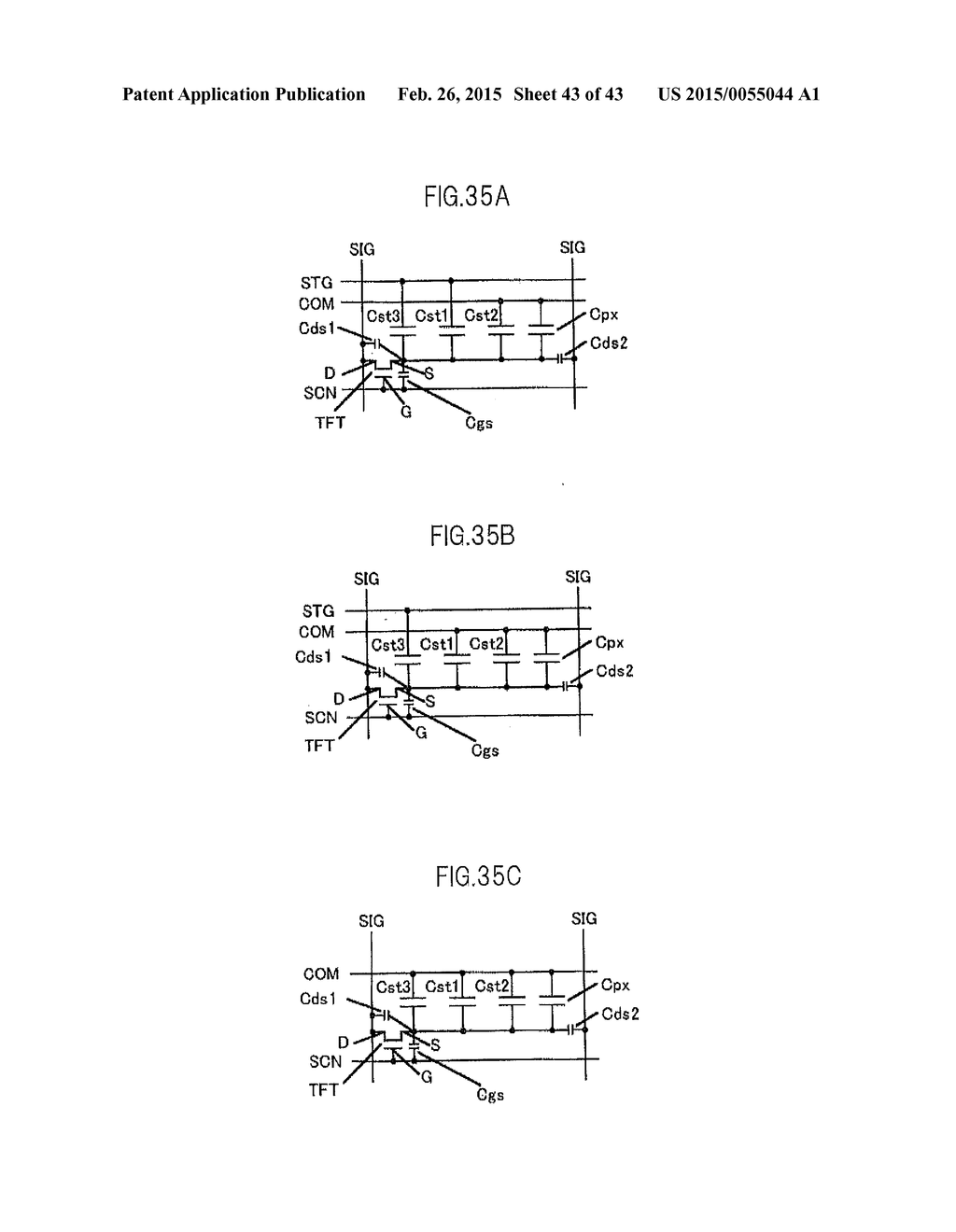 LIQUID CRYSTAL DISPLAY DEVICE COMPRISING FIRST AND SECOND ELECTRODES     WHEREIN THE SECOND ELECTRODE IS CONNECTED WITH A SOURCE ELECTRODE WITHOUT     PASSING THROUGH A FIRST INSULATING FILM - diagram, schematic, and image 44