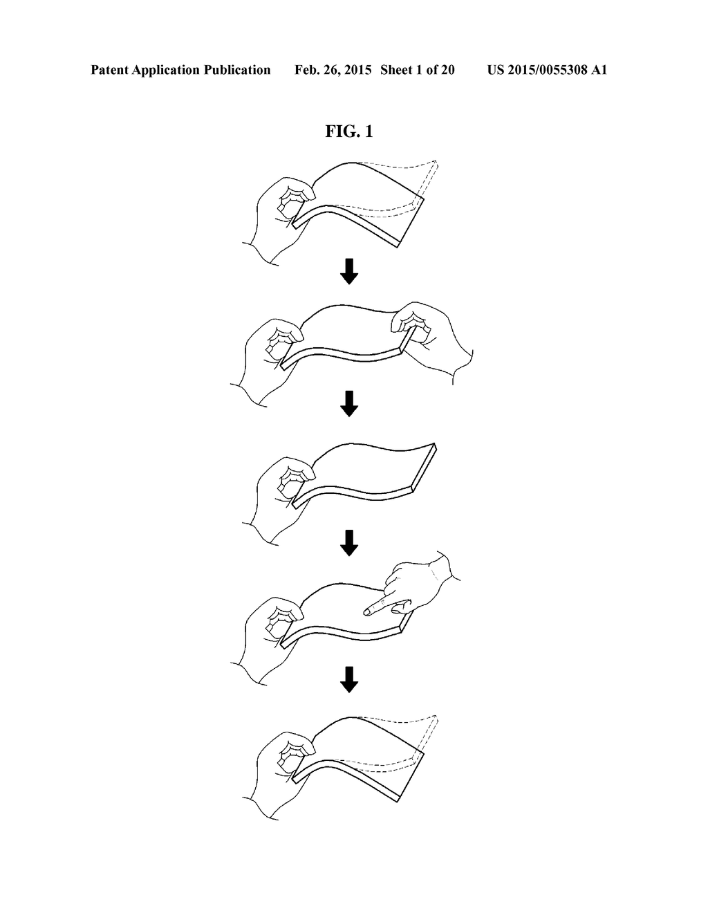 VARIABLE STIFFNESS FILM, VARIABLE STIFFNESS FLEXIBLE DISPLAY, AND METHOD     OF MANUFACTURING THE VARIABLE STIFFNESS FILM - diagram, schematic, and image 02