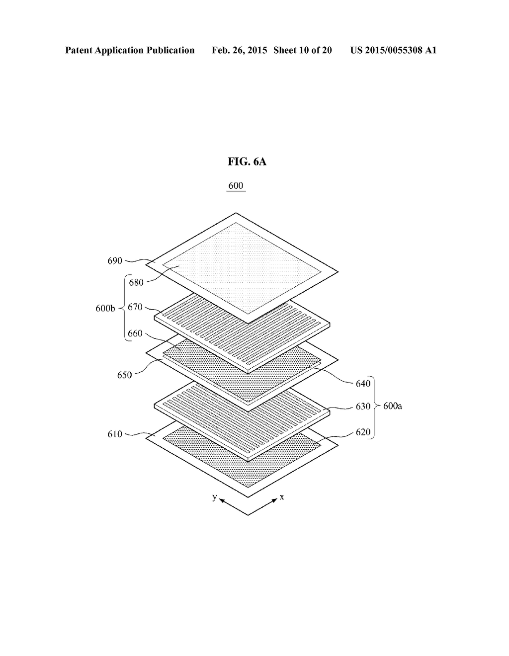 VARIABLE STIFFNESS FILM, VARIABLE STIFFNESS FLEXIBLE DISPLAY, AND METHOD     OF MANUFACTURING THE VARIABLE STIFFNESS FILM - diagram, schematic, and image 11