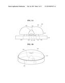 LENS AND LIGHT EMITTING MODULE FOR SURFACE ILLUMINATION diagram and image