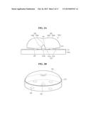 LENS AND LIGHT EMITTING MODULE FOR SURFACE ILLUMINATION diagram and image