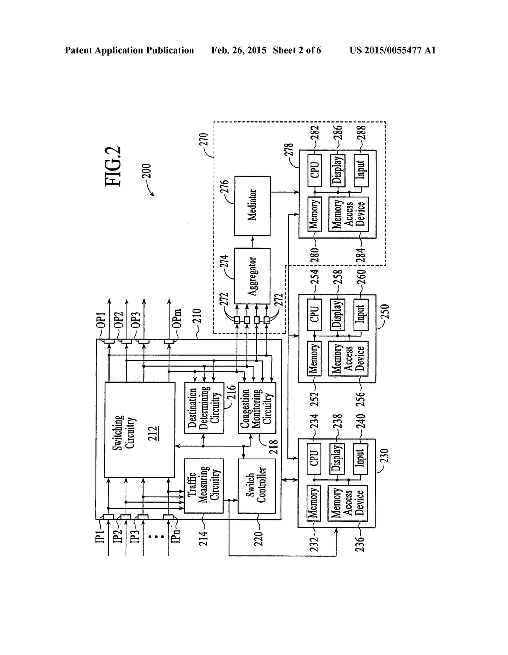 System and Method for Routing Internet Traffic Over Internet Links - diagram, schematic, and image 03