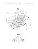 MAIN BEARING FOR CRANKSHAFT OF INTERNAL COMBUSTION ENGINE diagram and image