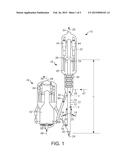 APPARATUSES AND RISERS FOR REACTING FEEDSTOCK IN THE PRESENCE OF CATALYST     AND METHODS FOR INSTALLING BAFFLES IN RISERS diagram and image