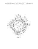 APPARATUSES AND RISERS FOR REACTING FEEDSTOCK IN THE PRESENCE OF CATALYST     AND METHODS FOR INSTALLING BAFFLES IN RISERS diagram and image