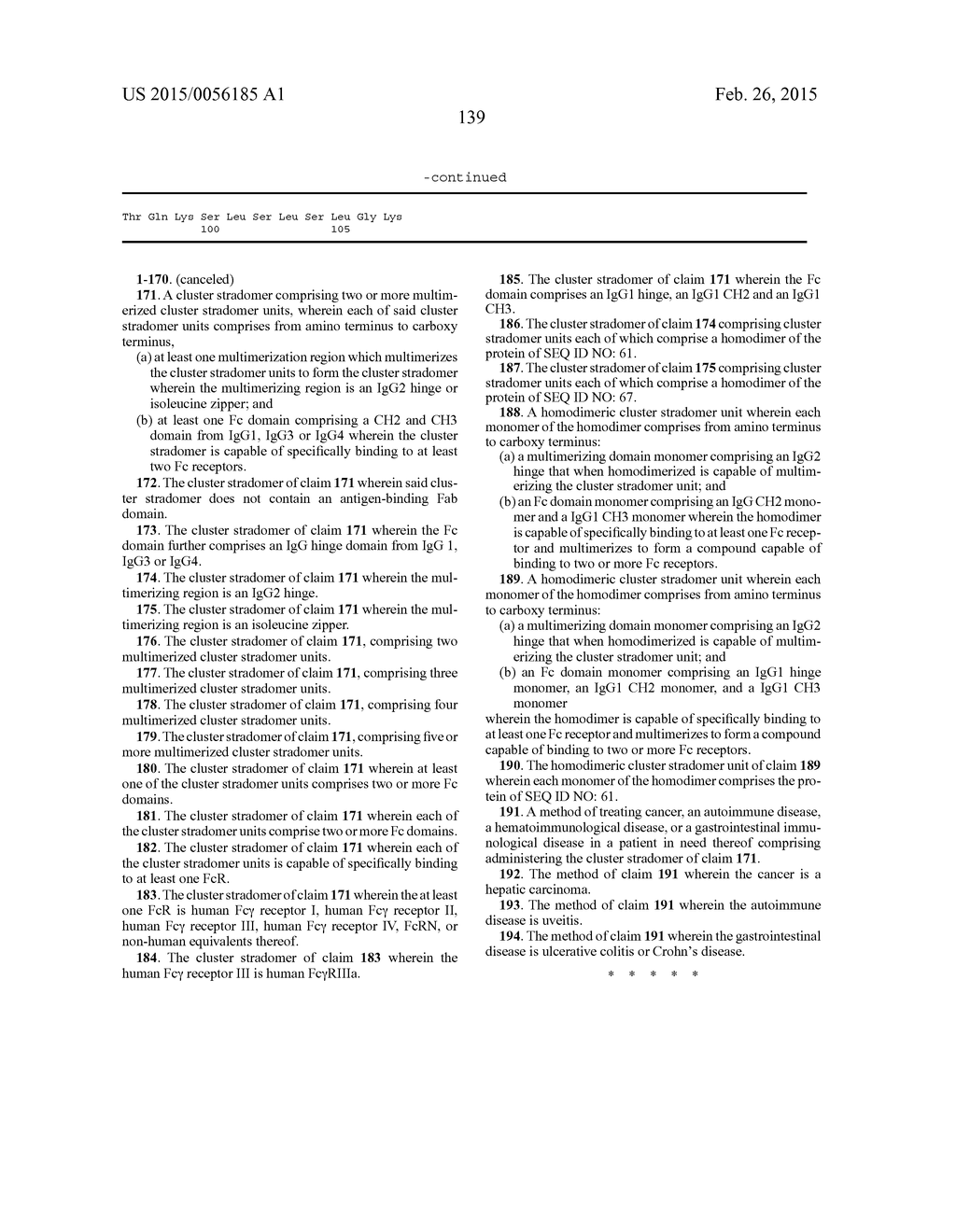 IMMUNOGLOBULIN CONSTANT REGION FC RECEPTOR BINDING AGENTS - diagram, schematic, and image 189