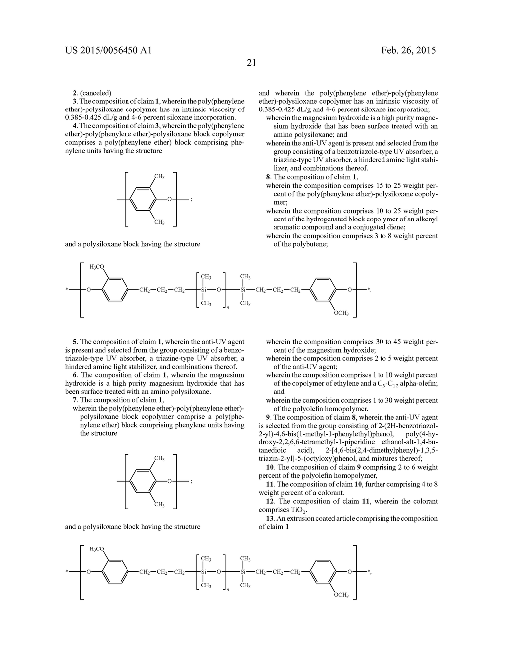 FLAME-RETARDANT HALOGEN-FREE POLY(PHENYLENE ETHER) COMPOSITIONS - diagram, schematic, and image 22