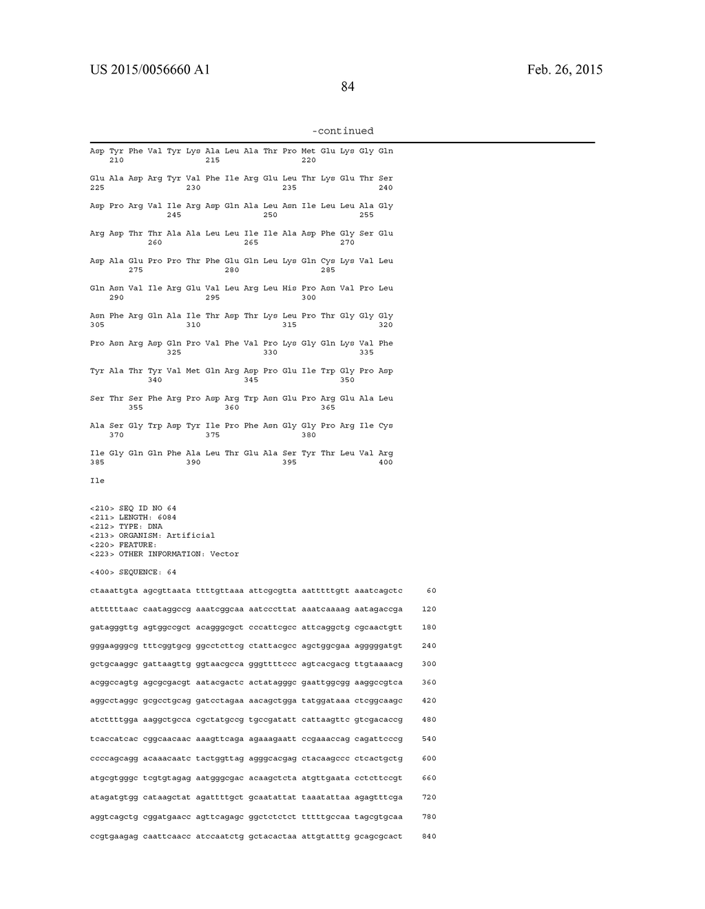 CELLS, NUCLEIC ACIDS, ENZYMES AND USE THEREOF, AND METHODS FOR THE     PRODUCTION OF SOPHOROLIPIDS - diagram, schematic, and image 87