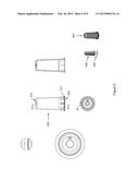 Sample collection device diagram and image