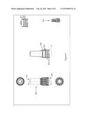 Sample collection device diagram and image