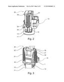 CONNECTOR ASSEMBLY WITH SPRING OPERATED SECONDARY LOCK diagram and image