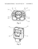 CONNECTOR ASSEMBLY WITH SPRING OPERATED SECONDARY LOCK diagram and image