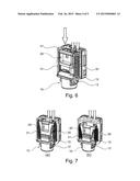 CONNECTOR ASSEMBLY WITH SPRING OPERATED SECONDARY LOCK diagram and image