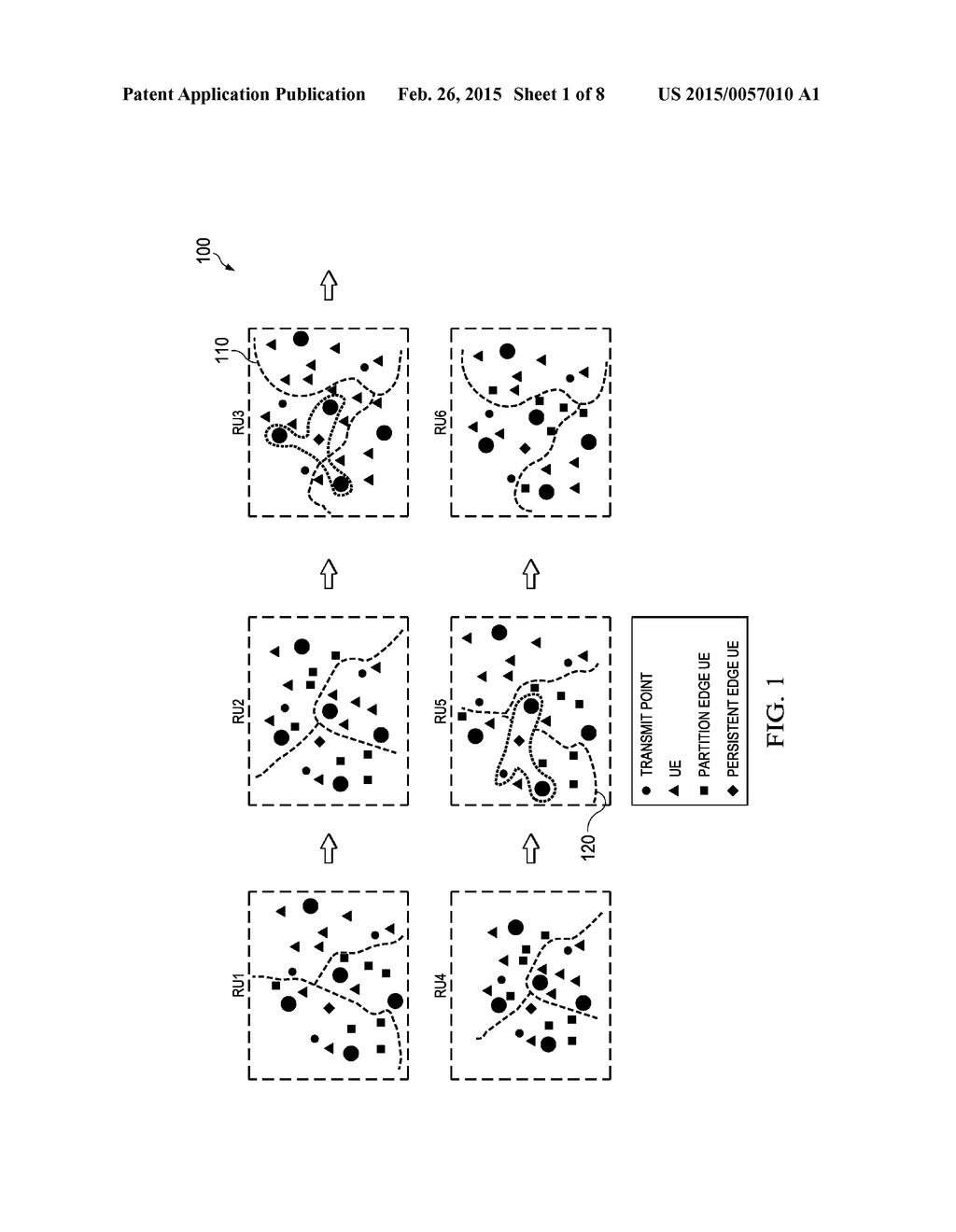 System and Method for Boundaryless Service in Wireless Networks with     Cooperative Transmission Points - diagram, schematic, and image 02