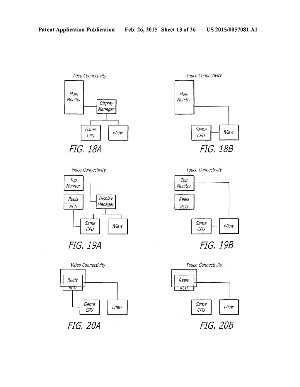 VIDEO SWITCHER AND TOUCH ROUTER SYSTEM FOR A GAMING MACHINE - diagram, schematic, and image 14