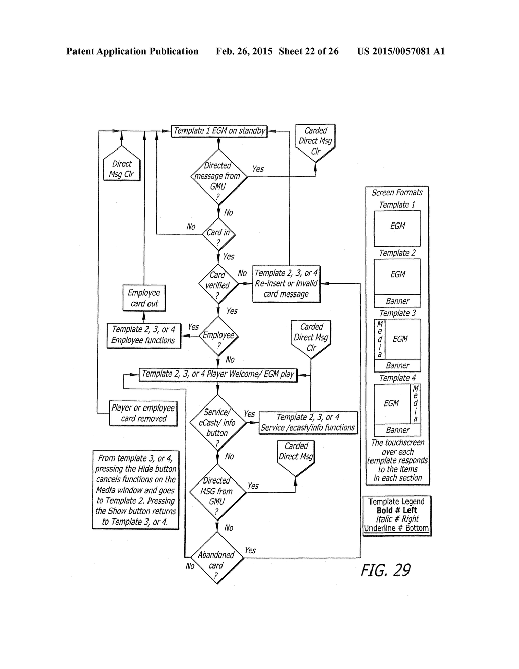 VIDEO SWITCHER AND TOUCH ROUTER SYSTEM FOR A GAMING MACHINE - diagram, schematic, and image 23