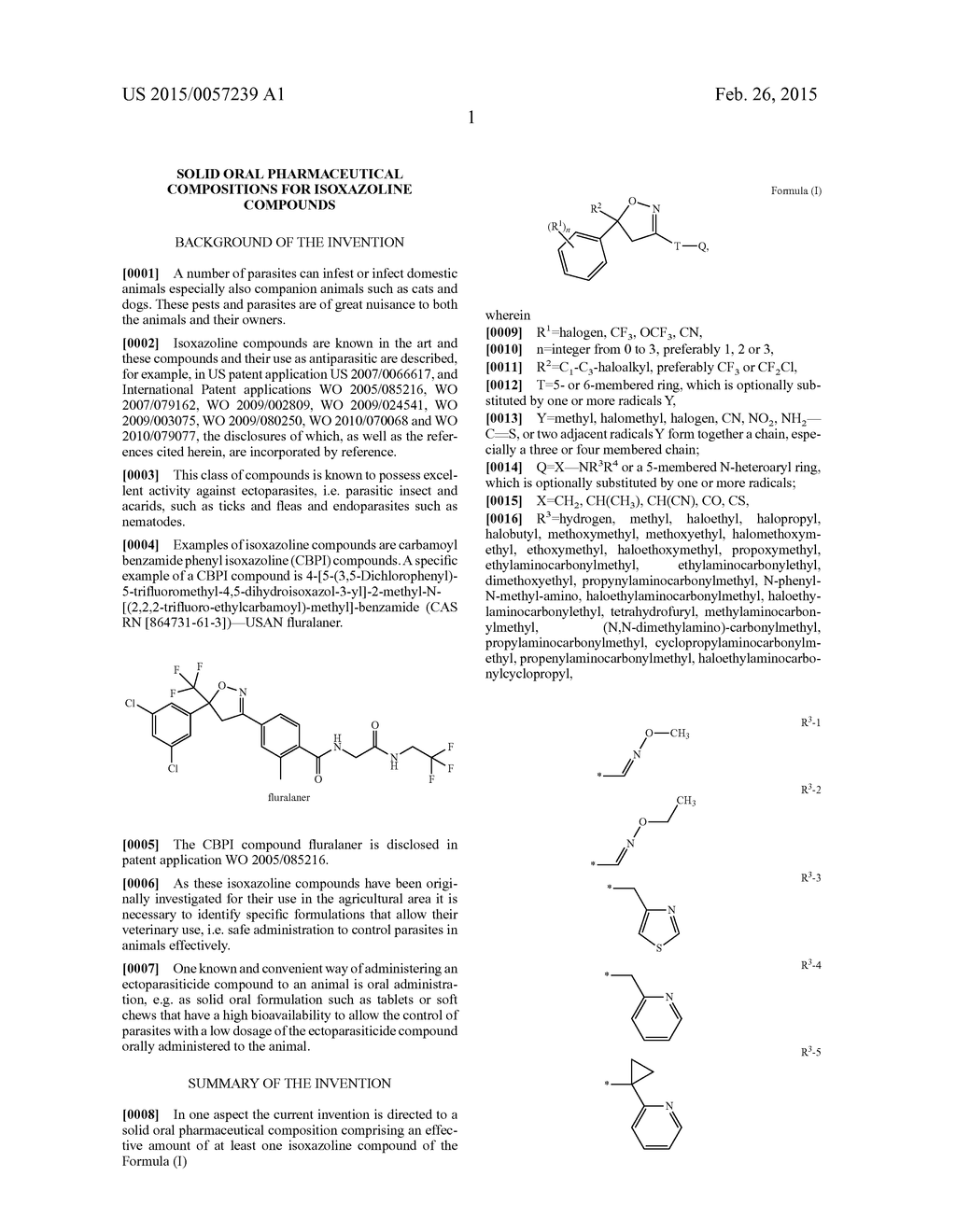 SOLID ORAL PHARMACEUTICAL COMPOSITIONS FOR ISOXAZOLINE COMPOUNDS - diagram, schematic, and image 04