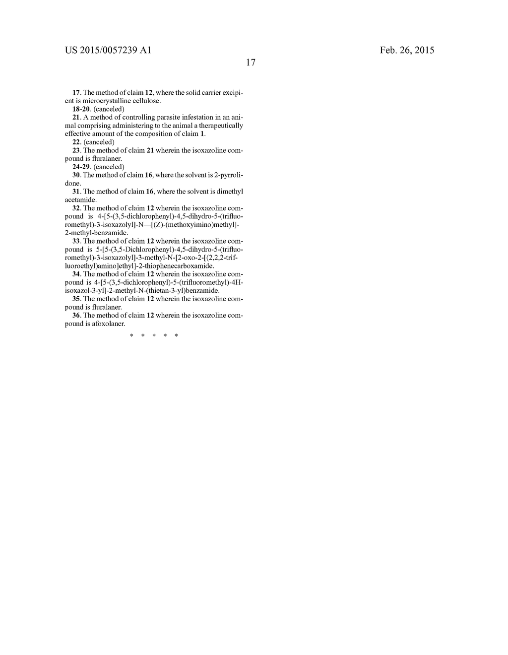 SOLID ORAL PHARMACEUTICAL COMPOSITIONS FOR ISOXAZOLINE COMPOUNDS - diagram, schematic, and image 20