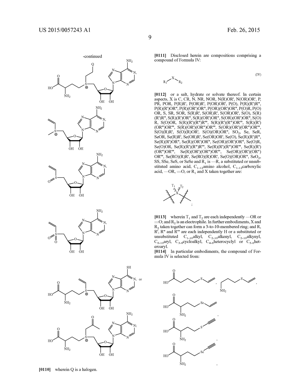 Compositions and Methods for the Inhibition of Methyltransferases - diagram, schematic, and image 49