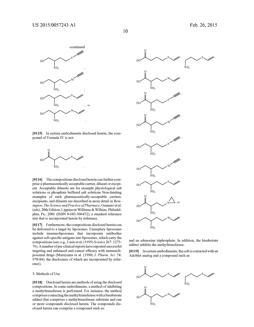 Compositions and Methods for the Inhibition of Methyltransferases - diagram, schematic, and image 50