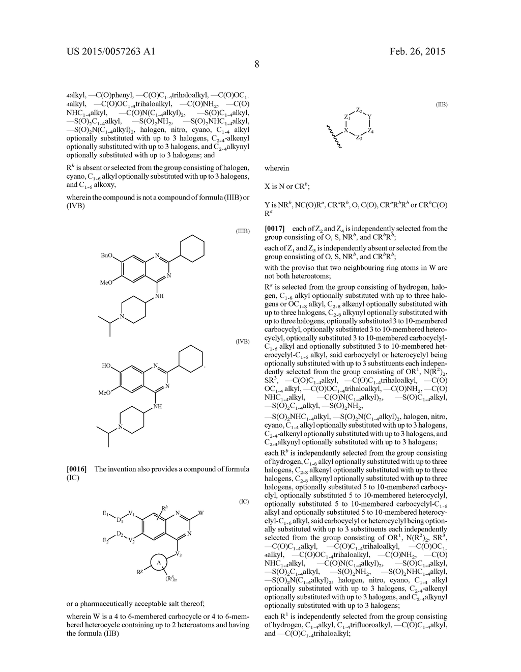 Quinazoline Compounds And Their Use In Therapy - diagram, schematic, and image 28