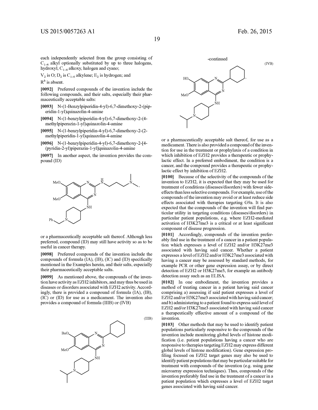 Quinazoline Compounds And Their Use In Therapy - diagram, schematic, and image 39