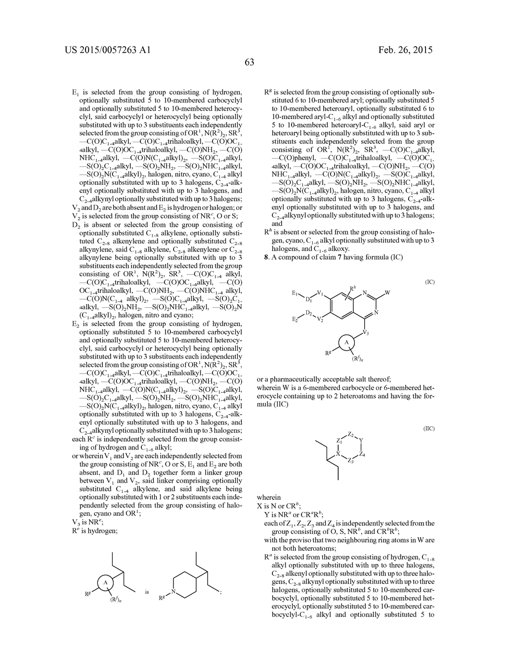 Quinazoline Compounds And Their Use In Therapy - diagram, schematic, and image 83