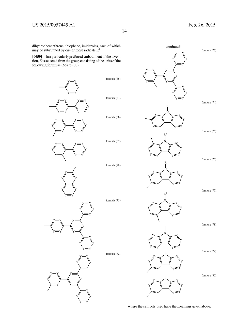 SUBSTITUTED TETRAARYLBENZENES - diagram, schematic, and image 15