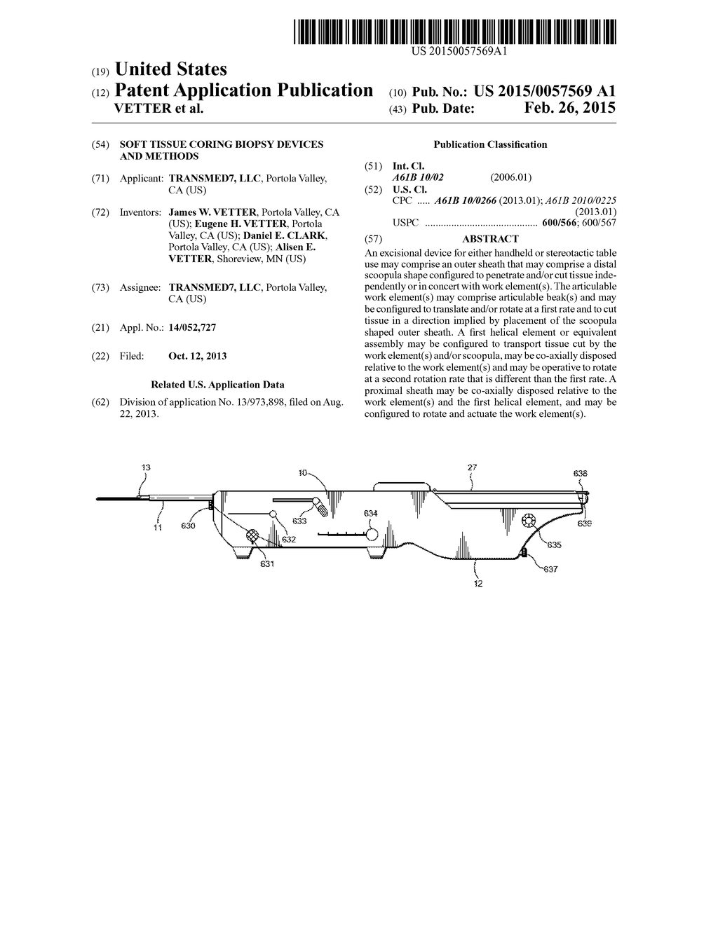 SOFT TISSUE CORING BIOPSY DEVICES AND METHODS - diagram, schematic, and image 01