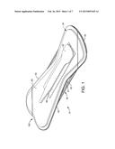 ABSORBENT ARTICLE WITH RAISED BODY CONFORMING STRUCTURE diagram and image